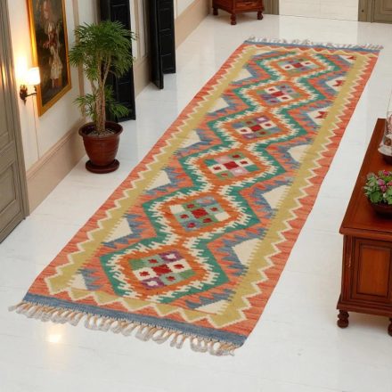 Preproga Kilim Chobi 66x215 ročno tkani afgan kilim