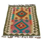 Preproga Kilim Chobi 80x57 ročno tkani afgan kilim iz volne
