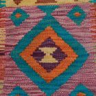 Preproga Kilim Chobi 80x57 ročno tkani afgan kilim iz volne