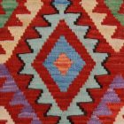 Preproga Kilim Chobi 98x67 ročno tkani afgan kilim iz volne