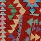 Preproga Kilim Chobi 98x67 ročno tkani afgan kilim iz volne