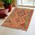 Preproga Kilim Chobi 95x64 ročno tkani afgan kilim iz volne
