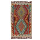 Preproga Kilim Chobi 96x61 ročno tkani afgan kilim iz volne