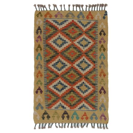 Preproga Kilim Chobi 93x62 ročno tkani afgan kilim