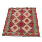 Preproga Kilim Chobi 86x67 ročno tkani afgan kilim iz volne