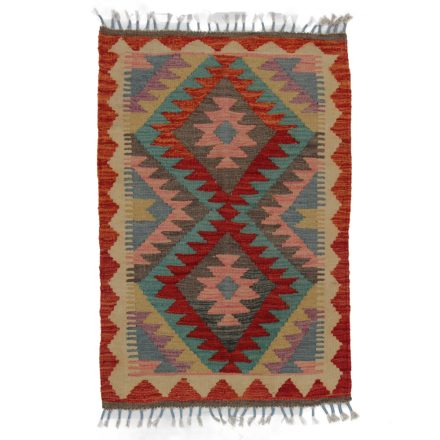 Kilim preproga 91x62 ročno tkani afgan kilim iz volne 