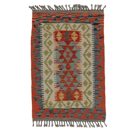 Preproga Kilim Chobi 95x64 ročno tkani afgan kilim