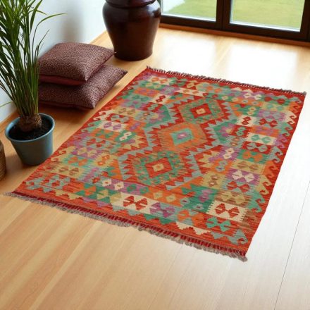 Preproga Kilim Chobi 149x105 ročno tkani afgan kilim