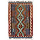 Etnična preproga kilim 126x88 ročno tkani afgan kilim