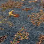 Orientalska preproga Afshar naqsha 253x293 ročno vozlana Afgan preproga