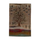 Orientalska preproga Afshar naqsha 200x299 ročno vozlana Afgan preproga