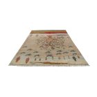 Orientalska preproga Afshar naqsha 200x299 ročno vozlana Afgan preproga