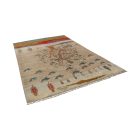 Orientalska preproga Afshar naqsha 200x299 ročno vozlana Afgan preproga