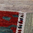 Orientalska preproga Afshar naqsha 200x299 ročno vozlana Afgan preproga