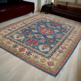 Kazak preproga 192x294 ročno vozlana orientalska preproga