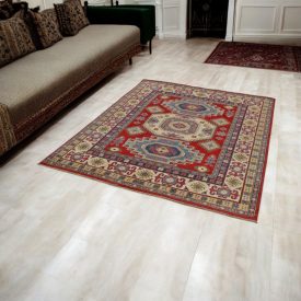 Orientalska preproga Kazak 153x196 ročno vozlana preproga