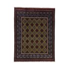 Orientalska preproga Aqcha Bukhara 151x196 ročno vozlana Afgan preproga