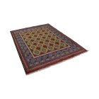 Orientalska preproga Aqcha Bukhara 151x196 ročno vozlana Afgan preproga