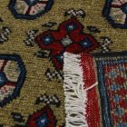 Orientalska preproga Aqcha Bukhara 151x196 ročno vozlana Afgan preproga