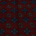 Orientalska preproga Aqcha Bukhara 152x193 ročno vozlana Afgan preproga