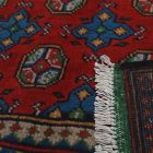 Orientalska preproga Aqcha Bukhara 152x193 ročno vozlana Afgan preproga