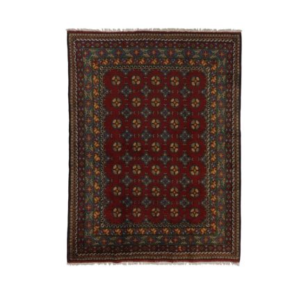 Orientalska preproga Aqcha Bukhara 150x196 ročno vozlana Afgan preproga