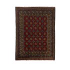 Orientalska preproga Aqcha Bukhara 150x196 ročno vozlana Afgan preproga