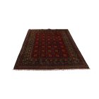 Orientalska preproga Aqcha Bukhara 150x196 ročno vozlana Afgan preproga