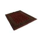 Orientalska preproga Aqcha Bukhara 150x196 ročno vozlana Afgan preproga