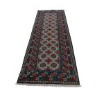 Orientalska tekači preproga Aqcha Bukhara 80x285 ročno vozlana Afgan preproga