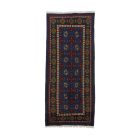 Orientalska tekači preproga Aqcha Bukhara 81x190 ročno vozlana Afgan preproga