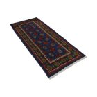 Orientalska tekači preproga Aqcha Bukhara 81x190 ročno vozlana Afgan preproga