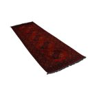 Afghan tekači preproga Kargai Slonova noga 83x249 ročno vozlana orientalska preproga