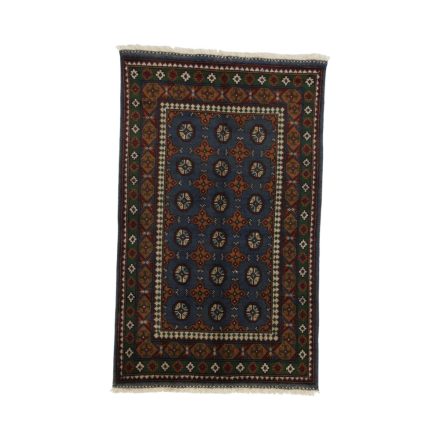 Orientalska preproga Aqcha Bukhara 95x155 ročno vozlana Afgan preproga