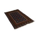 Orientalska preproga Aqcha Bukhara 95x155 ročno vozlana Afgan preproga