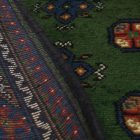 Orientalska tekači preproga Aqcha Bukhara 96x205 ročno vozlana Afgan preproga