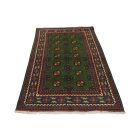 Orientalska tekači preproga Aqcha Bukhara 96x205 ročno vozlana Afgan preproga