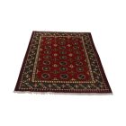 Orientalska preproga Aqcha Bukhara 101x148 ročno vozlana Afgan preproga