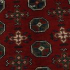 Orientalska preproga Aqcha Bukhara 101x148 ročno vozlana Afgan preproga