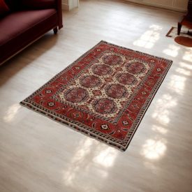 Orientalska preproga Suleymani 97x153 ročno vozlana Afgan preproga