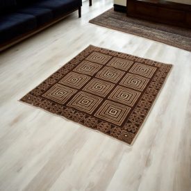   Orientalska preproga Gebbe 112x141 ročno vozlana sodobna preproga