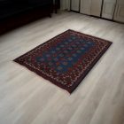 Orientalska preproga Aqcha Bukhara 123x180 ročno vozlana preproga