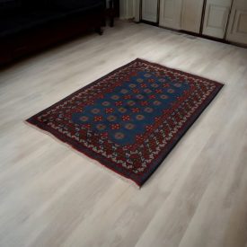 Orientalska preproga Aqcha Bukhara 123x180 ročno vozlana preproga