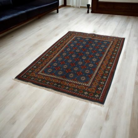 Orientalska preproga Aqcha Bukhara 125x187 ročno vozlana Afgan preproga
