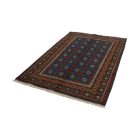 Orientalska preproga Aqcha Bukhara 125x187 ročno vozlana Afgan preproga