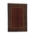 Orientalska preproga Aqcha Bukhara 128x183 ročno vozlana Afgan preproga