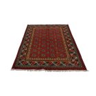 Orientalska preproga Aqcha Bukhara 128x183 ročno vozlana Afgan preproga