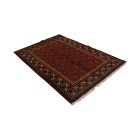 Orientalska preproga Aqcha Bukhara 128x183 ročno vozlana Afgan preproga