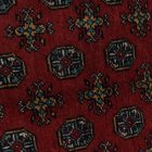 Orientalska preproga Aqcha Bukhara 128x183 ročno vozlana Afgan preproga