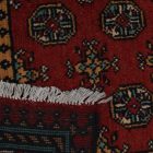 Orientalska preproga Aqcha Bukhara 128x183 ročno vozlana Afgan preproga